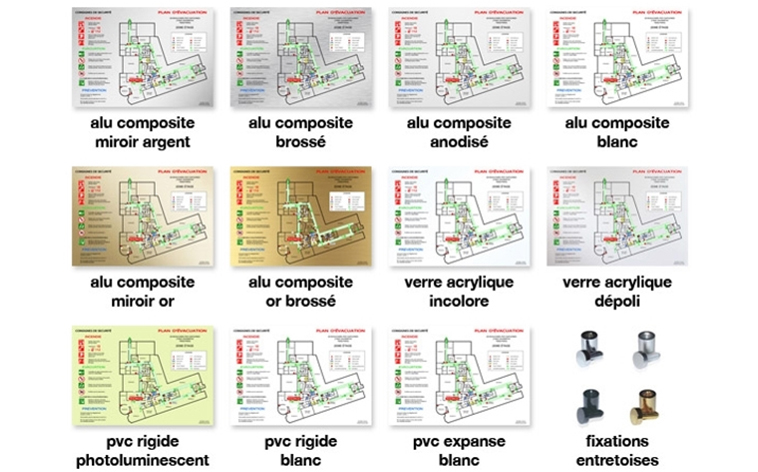 unifeu-plan-evacuation-dore-or--argent-plexi-design
